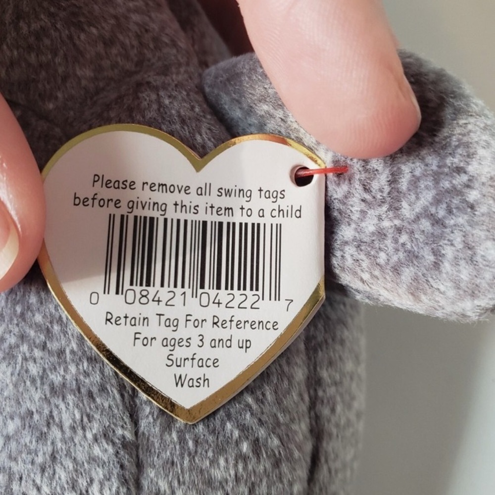 EXTREMELY RARE Ty "Slippery" The Seal Beanie Baby! RAREST Tag Errors! - Picture 5 of 6
